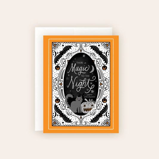 Magic Of The Night Halloween Card