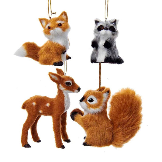 Plush Furry Animal Ornaments