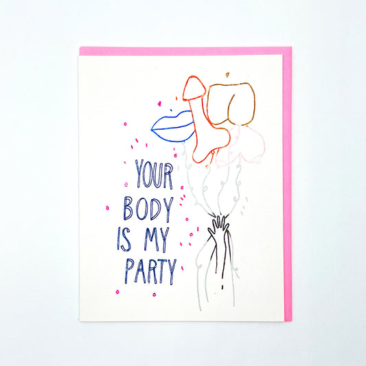 Body Party Card