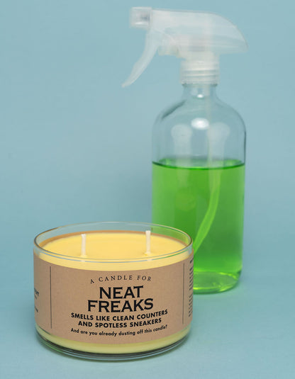 Candle For Neat Freaks
