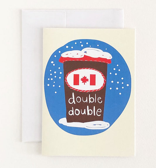 Double Double Christmas Card