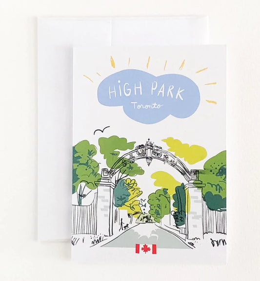 High Park Gate Card