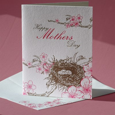 Cherry Blossom Mother Card