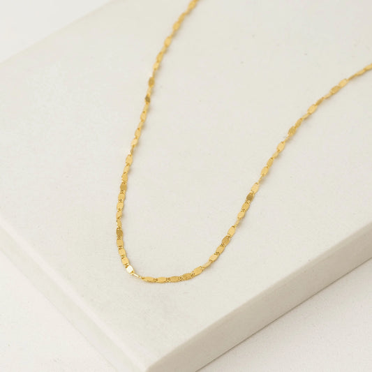 Cleo Long Necklace Gold