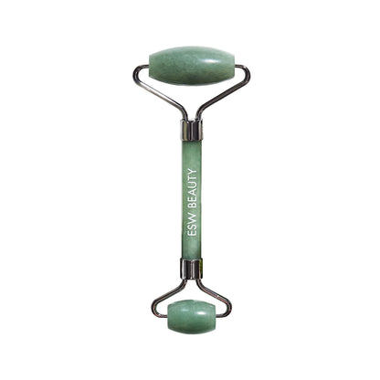 Mint Green Tea Jade Crystal Facial Roller