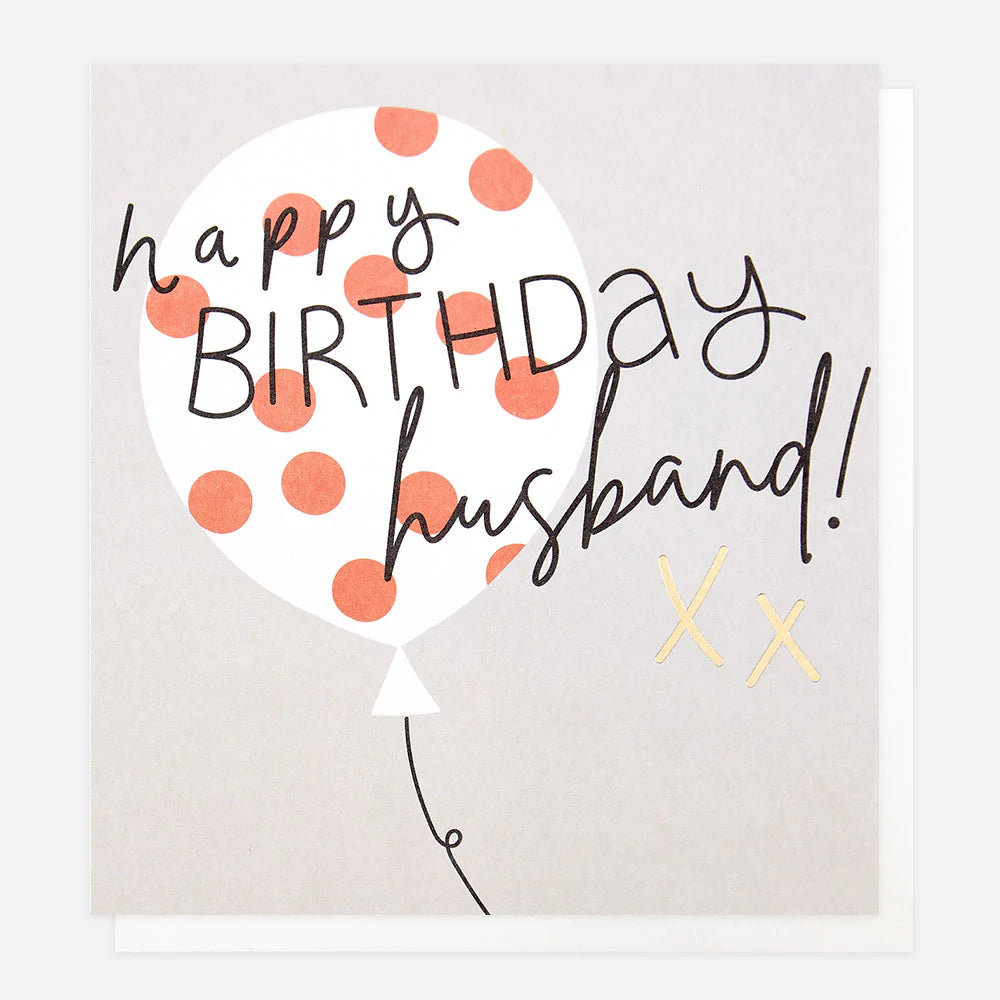 Happy Birthday Husband Card