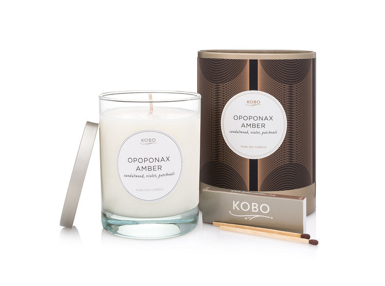 Opoponax Amber Candle