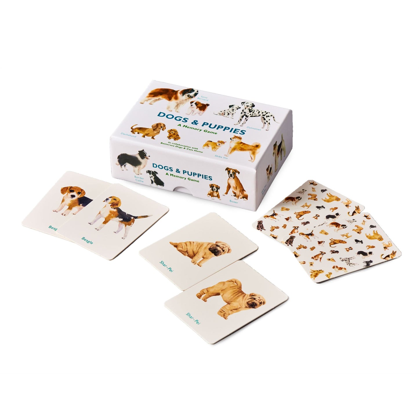 Dogs & Puppies Memory Game