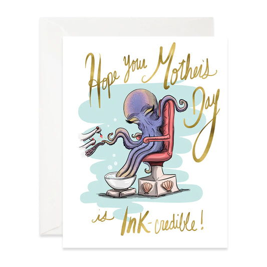 Ink-credible Mother's Day Card