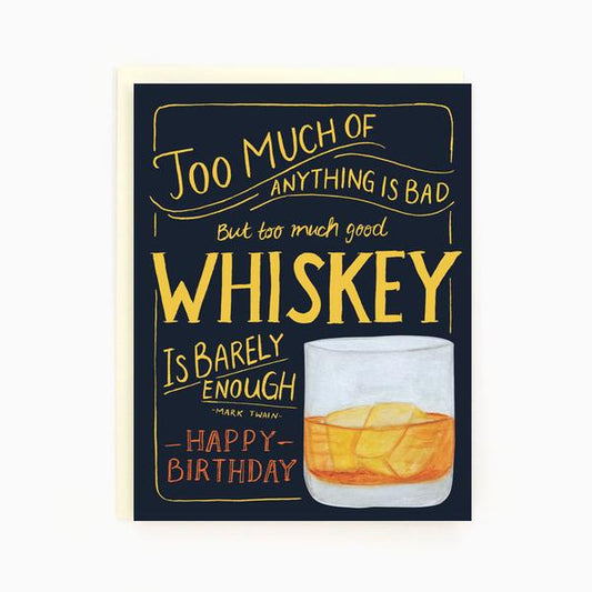 Birthday Whiskey Card