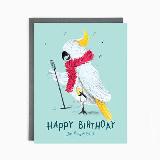 Birthday Cockatoo Card