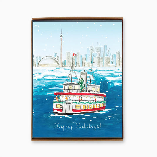Toronto Island Ferry Holiday Boxed Cards