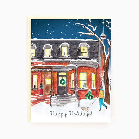 Toronto Holiday Draper St Card
