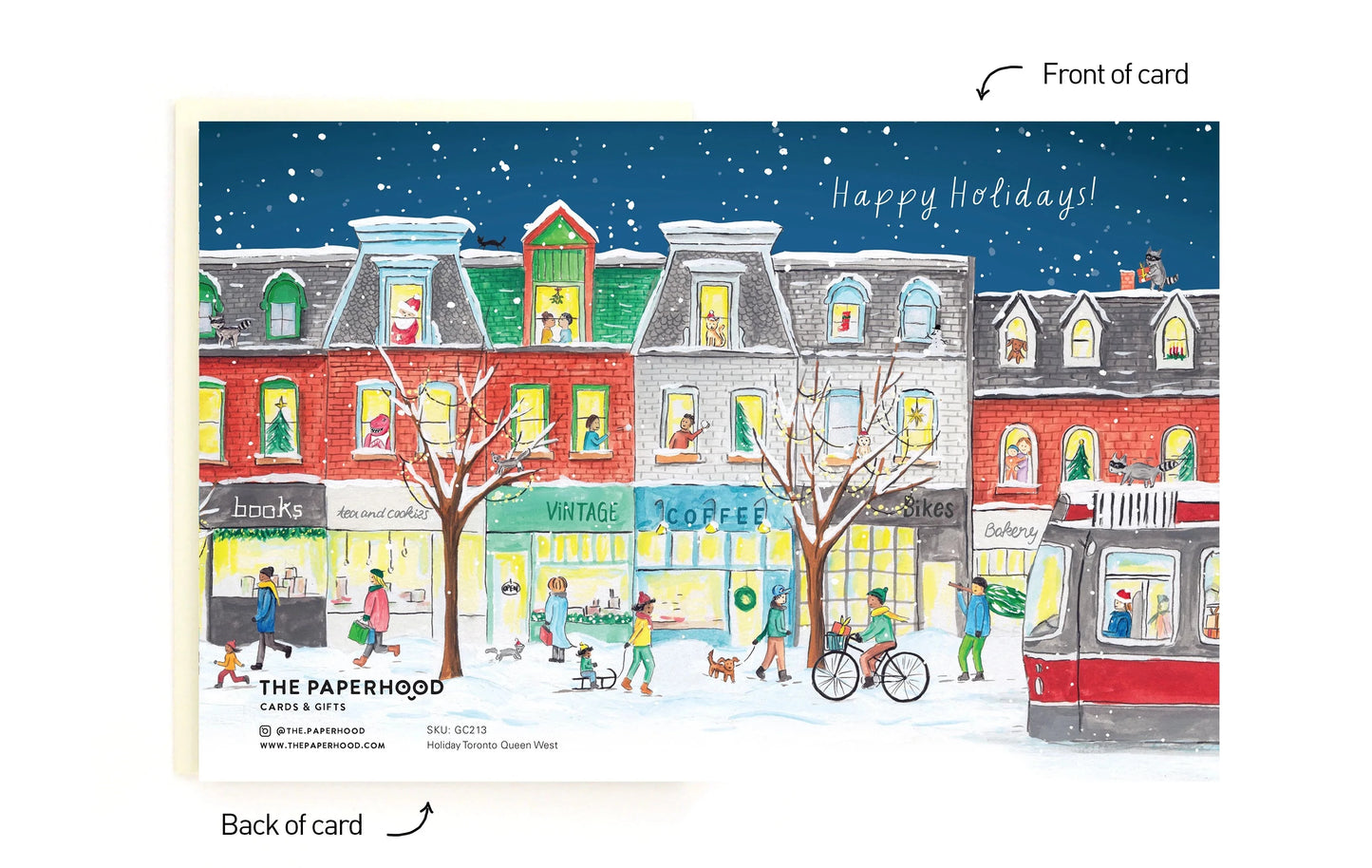 Toronto Queen Street Holiday Boxed Cards