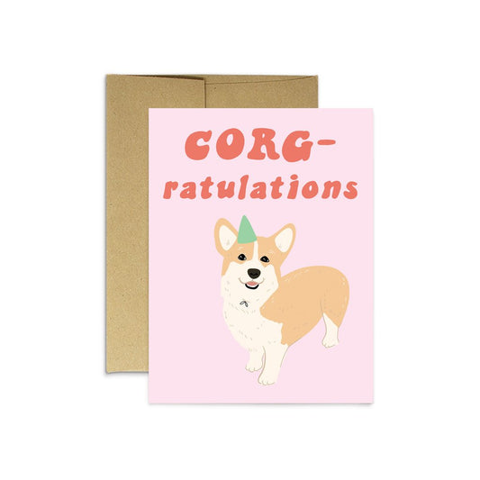 Corg-Ratulation Card