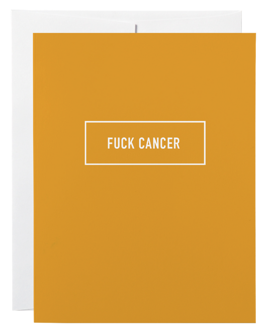 Fuck Cancer Card