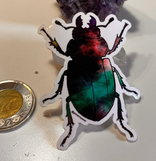 S8 Beetle Galaxy Sticker