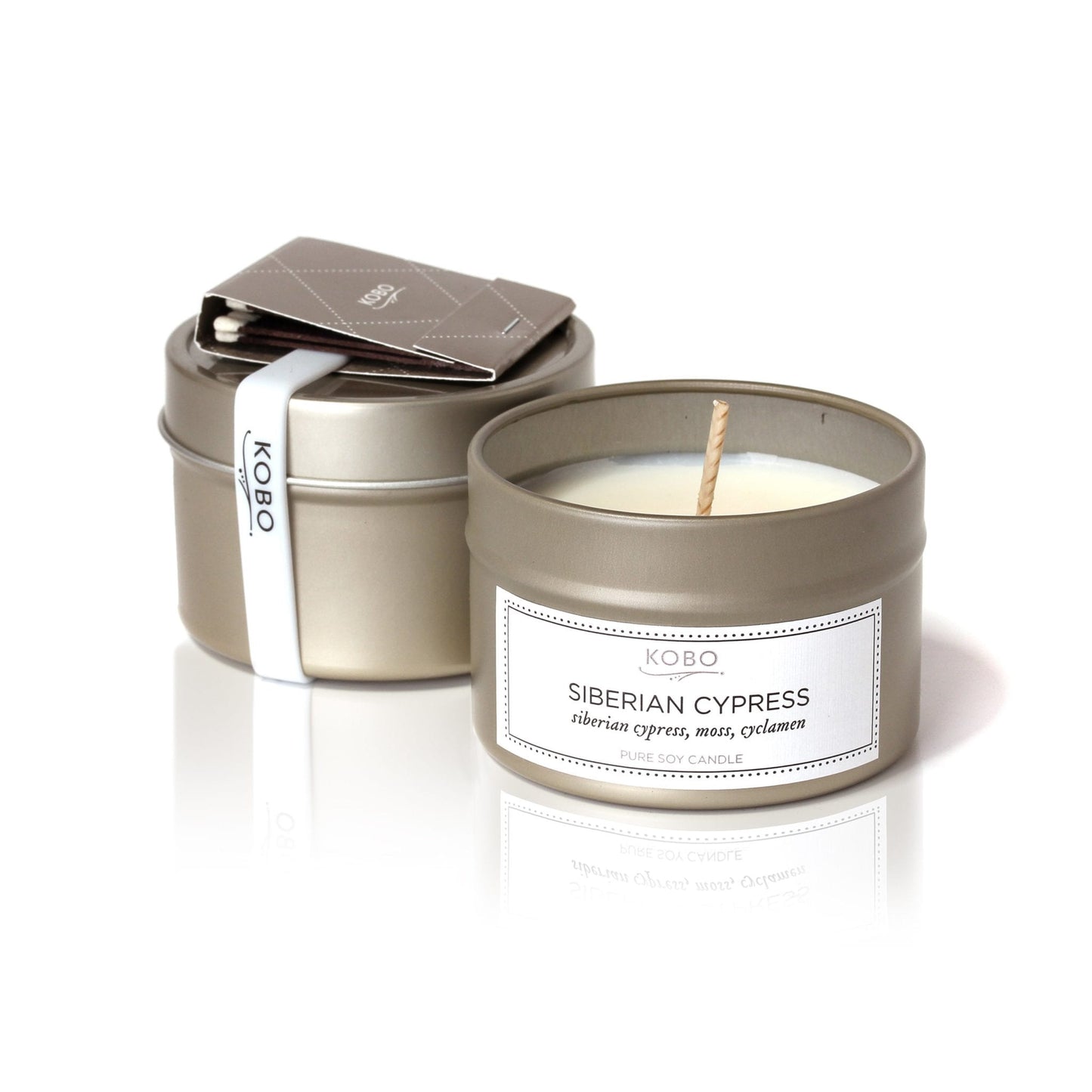 Siberian Cypress Travel Candle