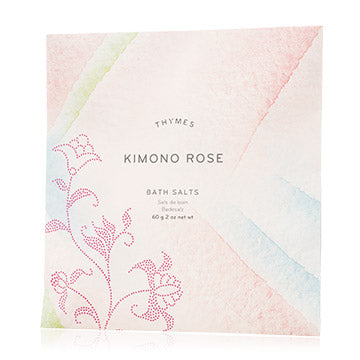 Kimono Rose Bath Salts Envelope