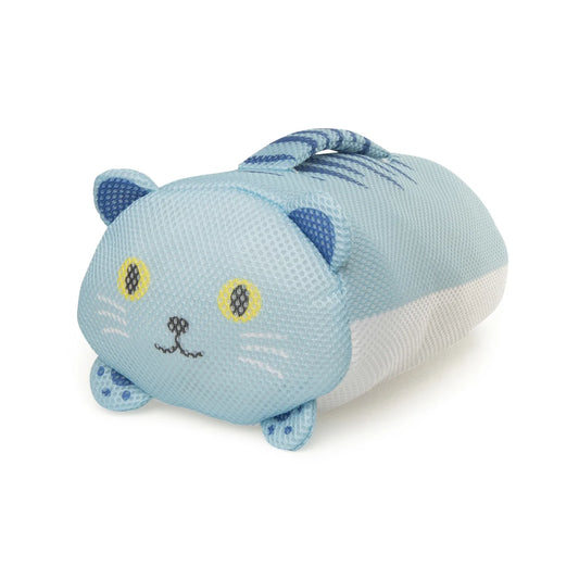 Handy Cat Laundry Bag Blue