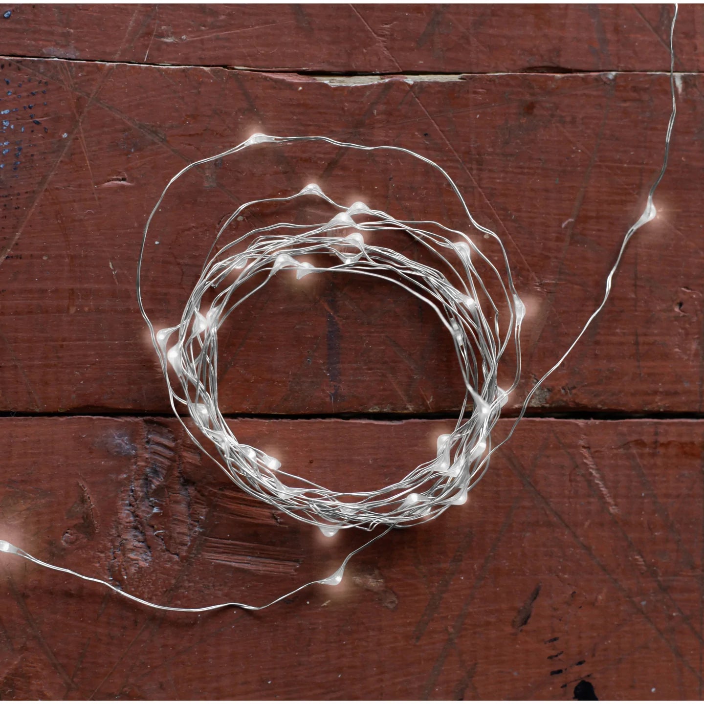 Silver String Wire Lights