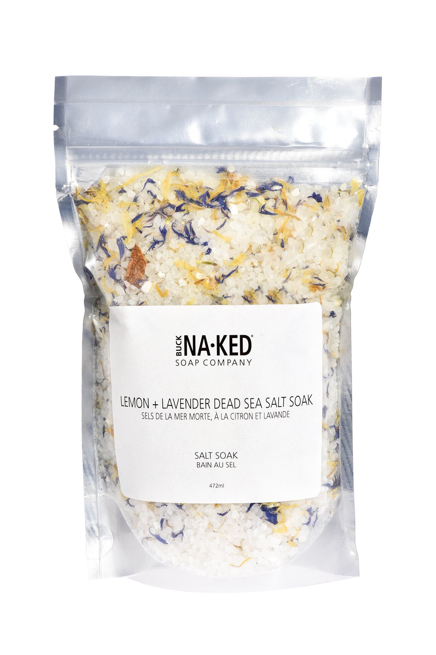 Lemon and Lavender Salt Soak