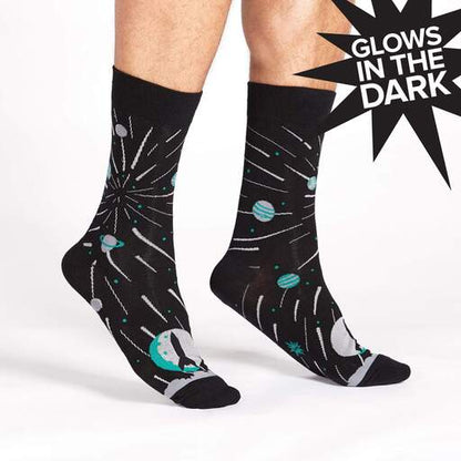 Men's Crew Socks Speed Of Feet Glow