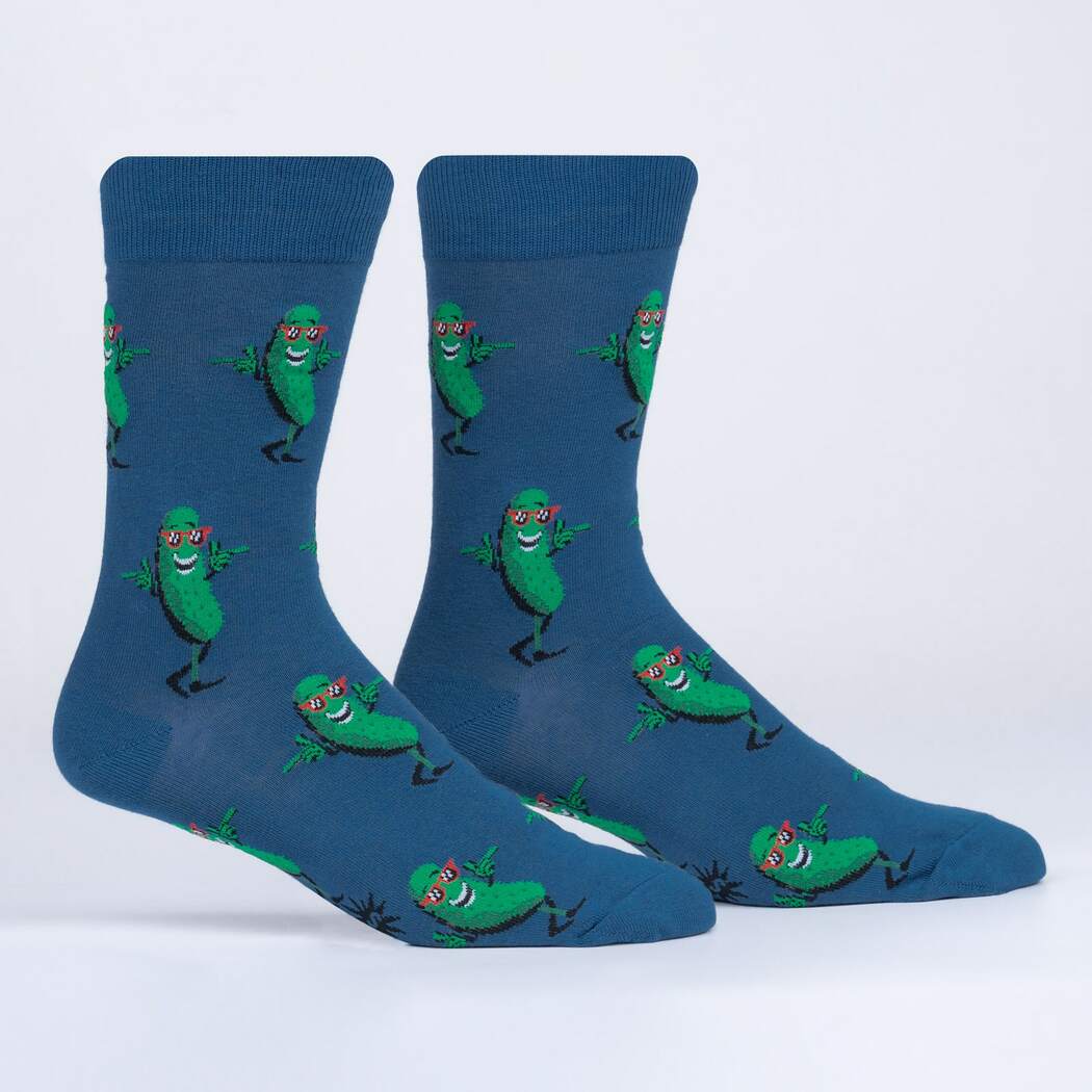 Men's Crew Kind Of A Big Dill Socks