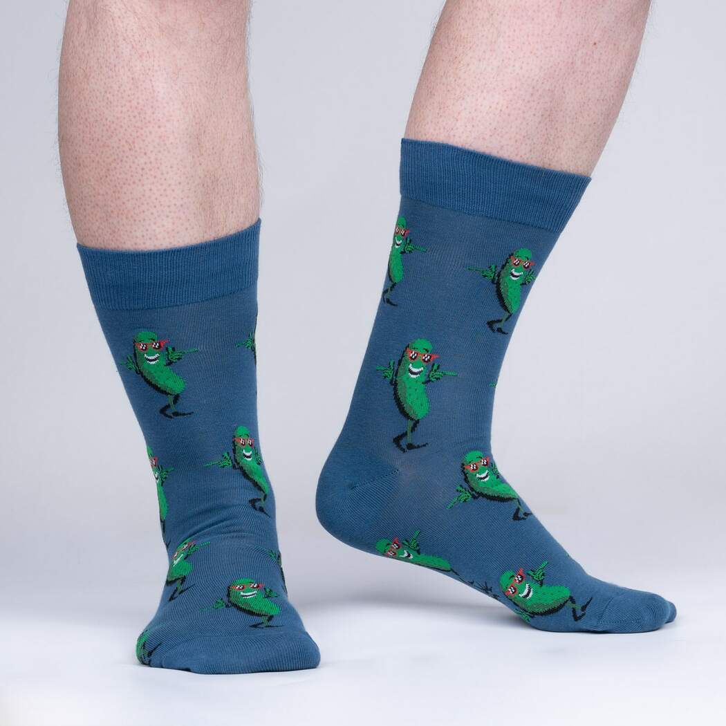 Men's Crew Kind Of A Big Dill Socks