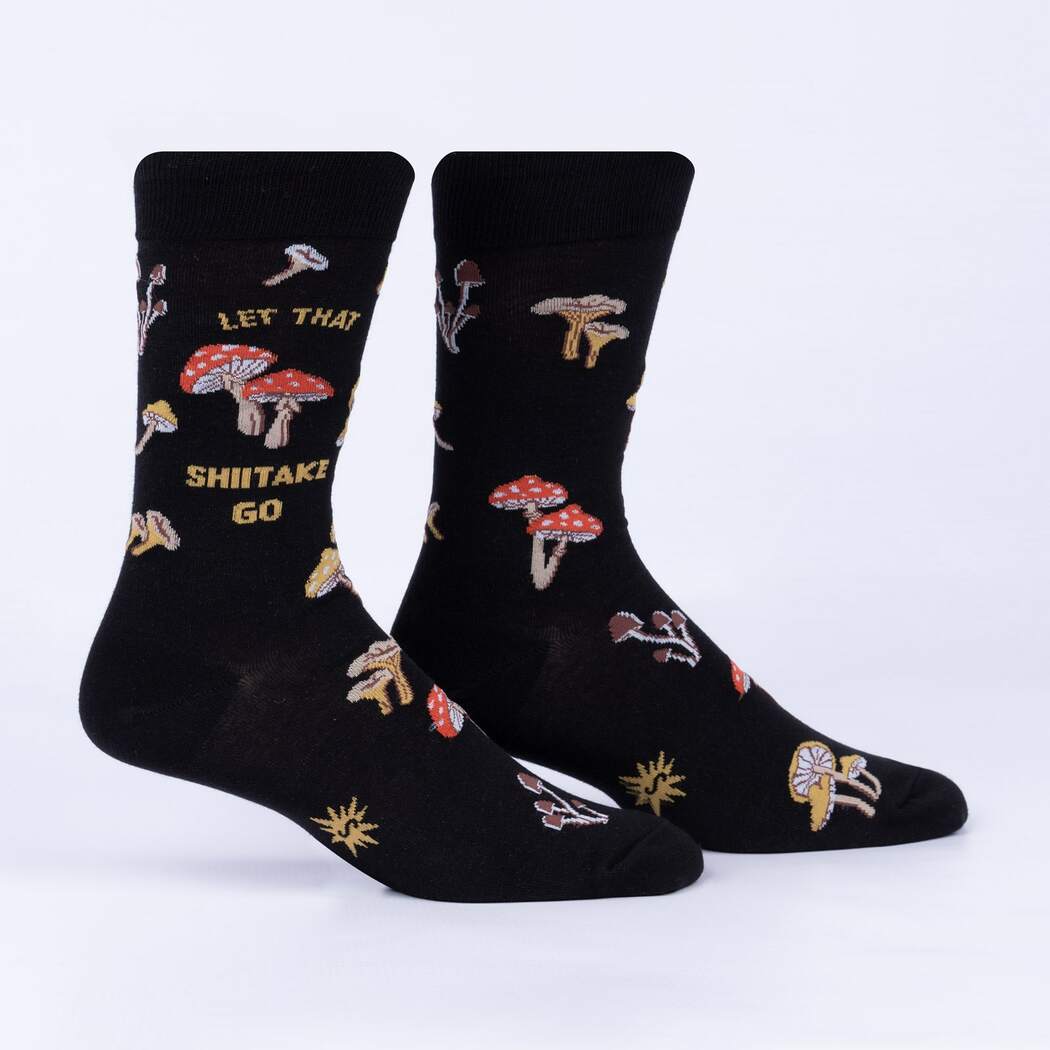 Men's Crew Let That Shitake Go Socks