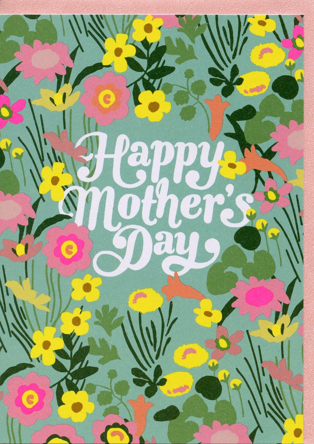 Ditsy Floral Mother's Day Card