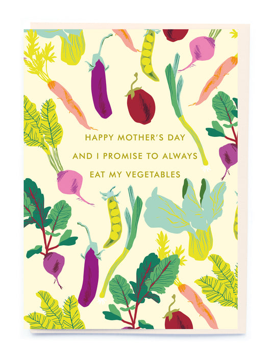 Vegetables Mother's Day Card