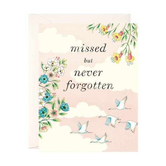 Never Forgotten Sympathy Card