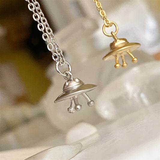 Scully UFO Charm Necklace