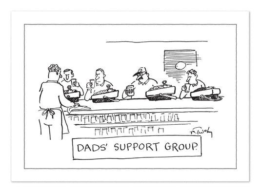 Nelson Line Dad's Support Group Card