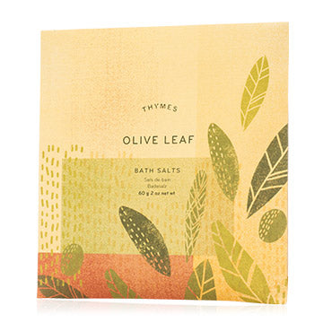 Olive Leaf Bath Salts Envelope