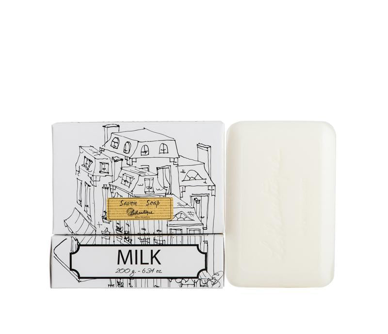 White Boxed Soap Bar Milk