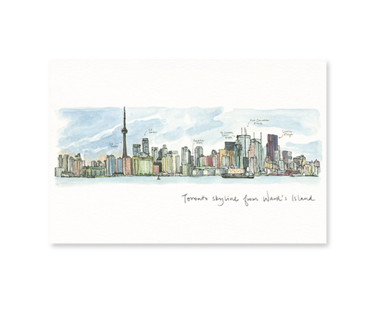 Postcard Toronto Skyline