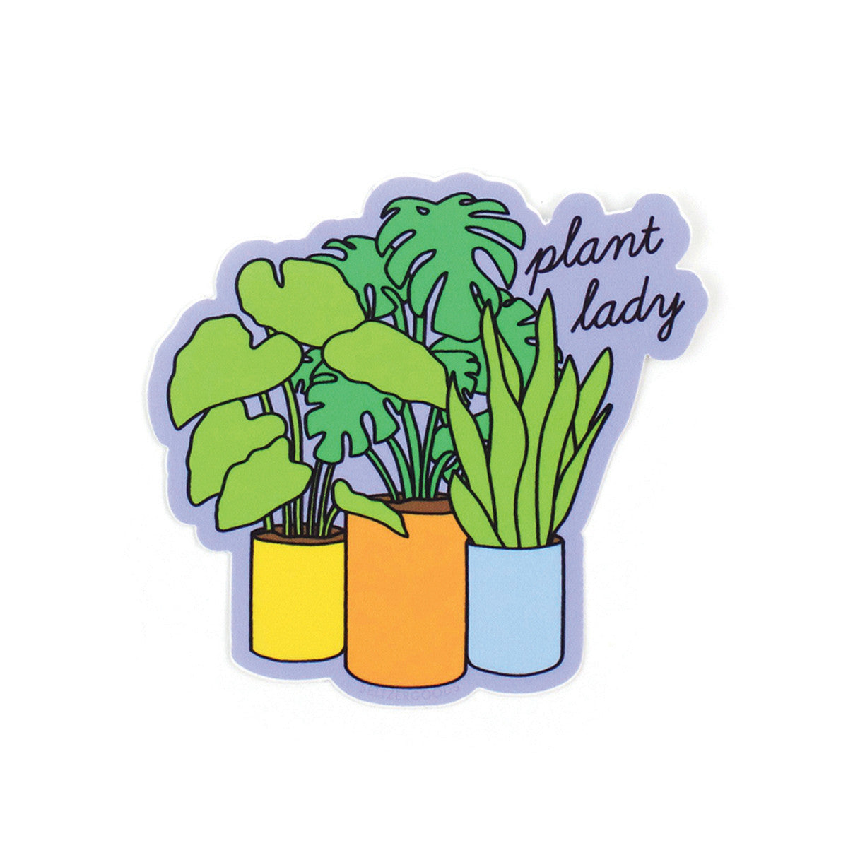 S70 Plant Lady Sticker
