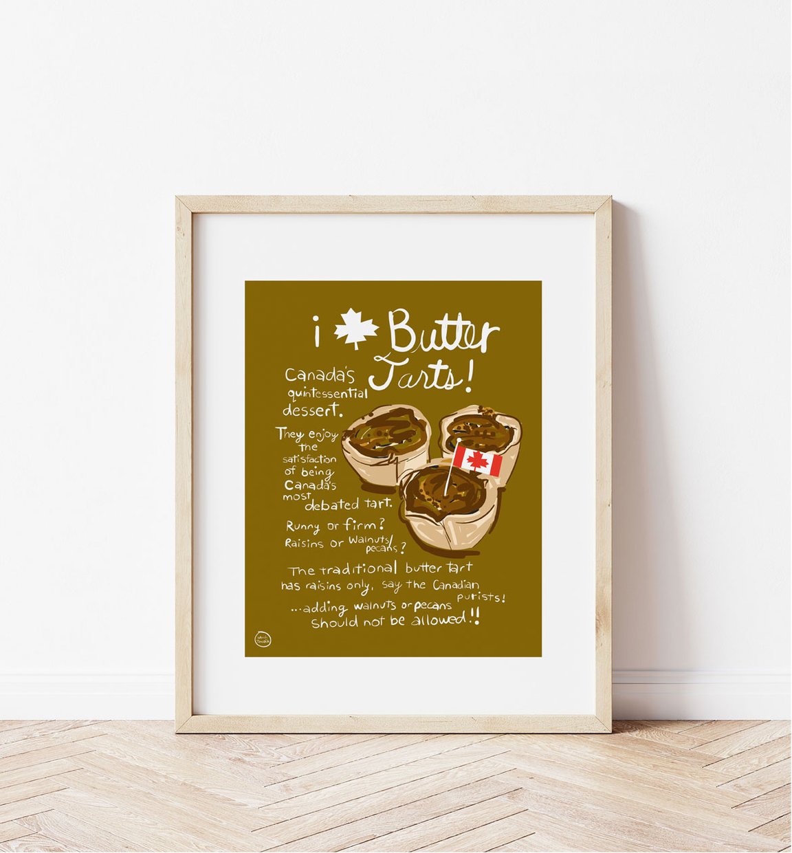 Butter Tart Print