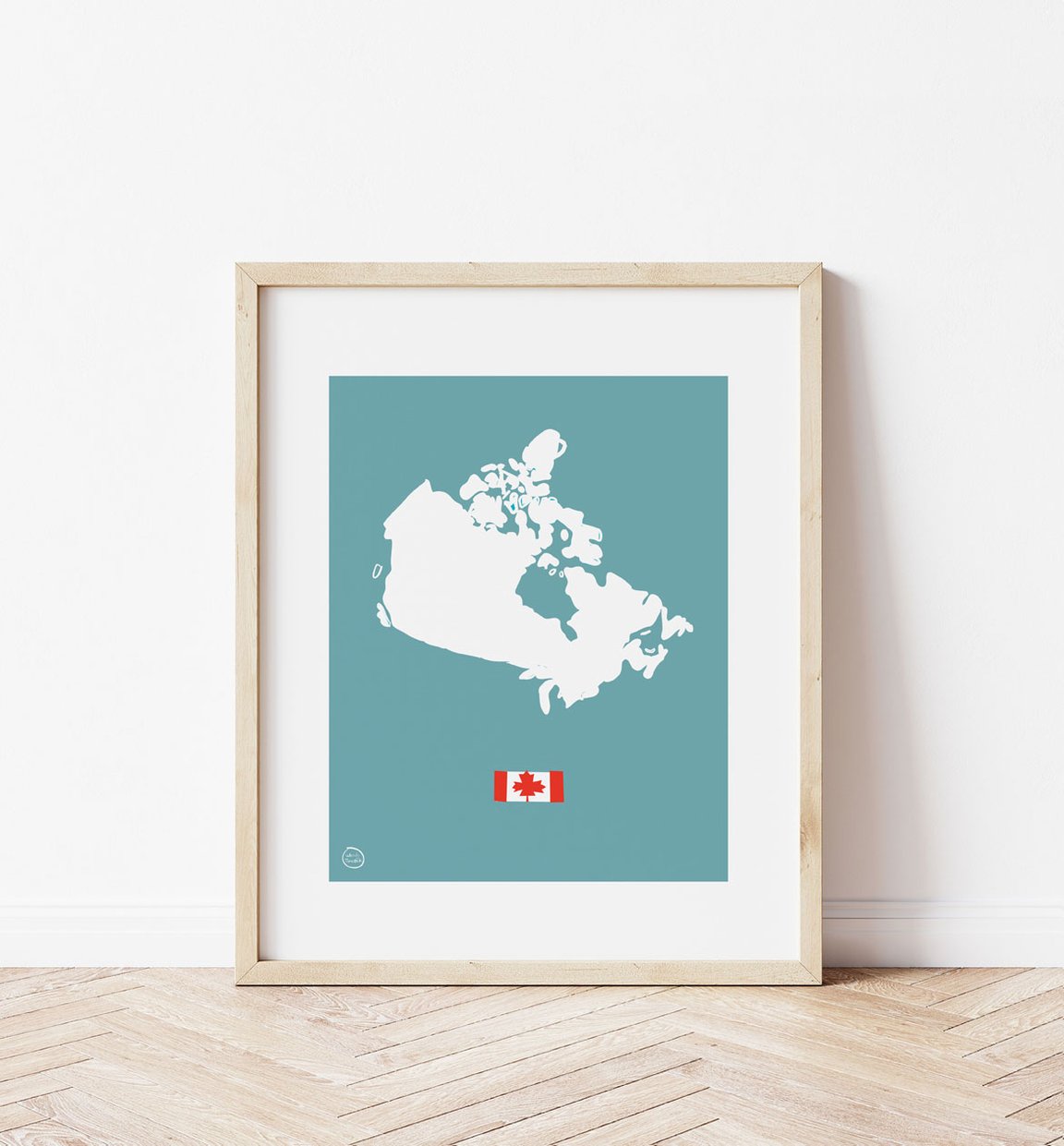 Canada Map Print