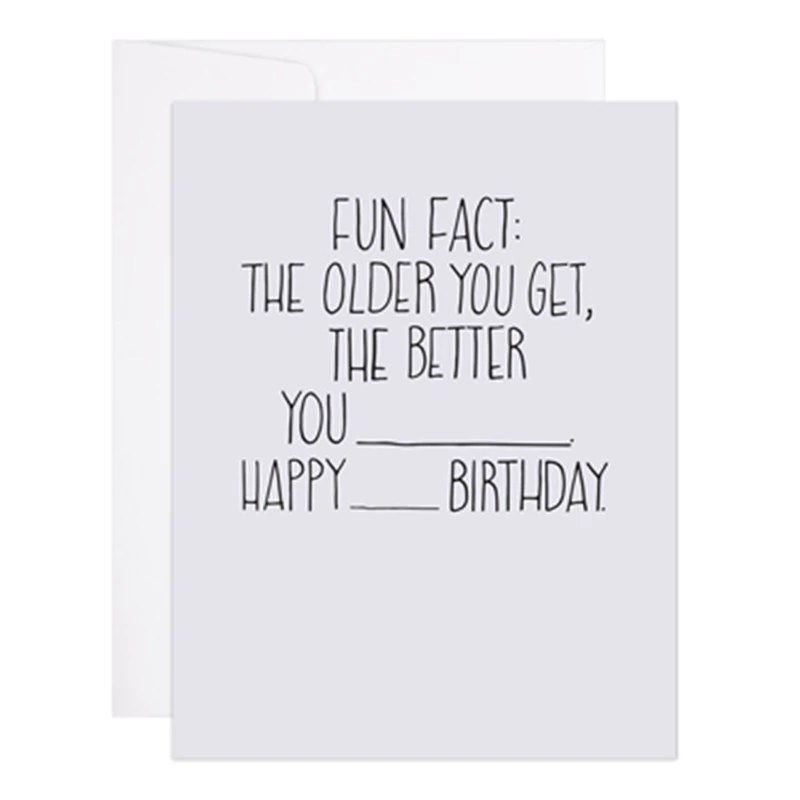 Birthday Fact Card