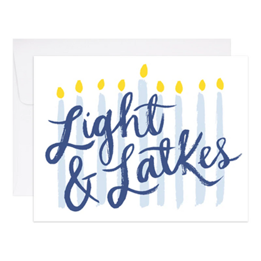 Light & Latkes Card