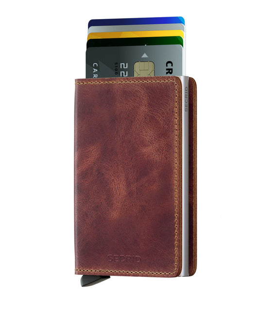 Slimwallet Vintage Brown