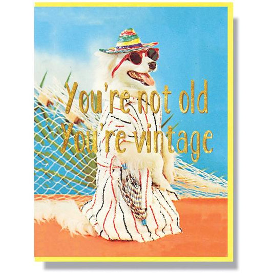 Vintage Not Old Card