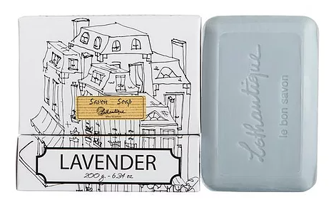 White Boxed Soap Bar Lavender