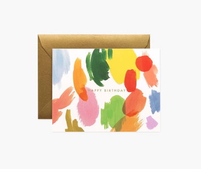 Palette Birthday Card