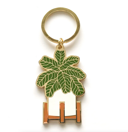 K5 Fiddle Leaf Fig Plant Keychain