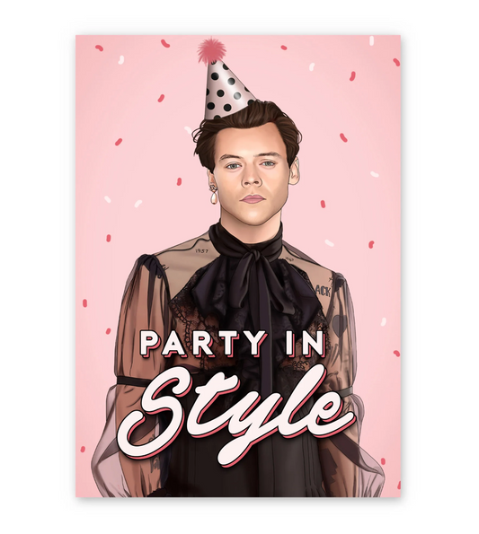 Party In Style Card
