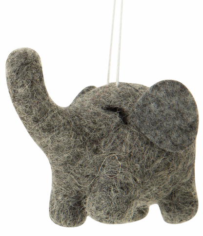 F94 - Felt Mini Elephant Ornament